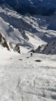 Franco in fase di discesa 