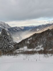 Dalla stradina di servizio