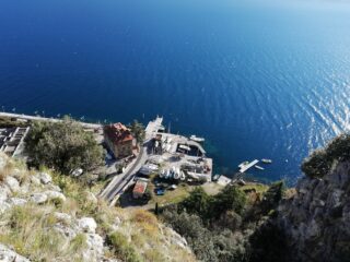 Panorama salendo dalla ferrata