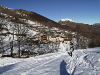 poca neve , ma buona dove serve
