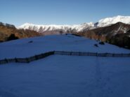Alpe di Papa Giovanni e Costa Rossa sullo sfondo