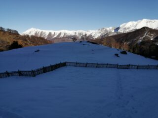 Alpe di Papa Giovanni e Costa Rossa sullo sfondo