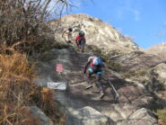 Attacco della ferrata