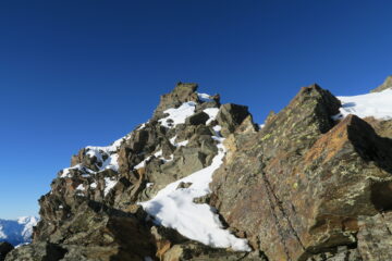 prima parte di cresta dal deposito sci