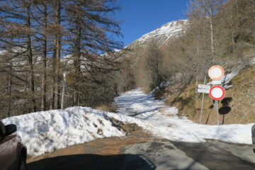 situazione neve alla partenza
