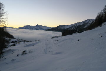dopo l'alpe di Barasson niente più tracce