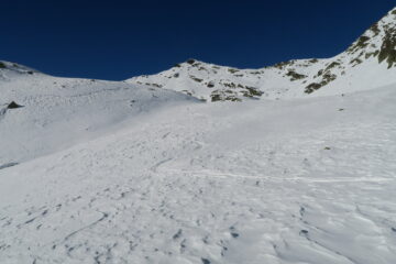 perfino qualche brevissimo tratto di farina densa