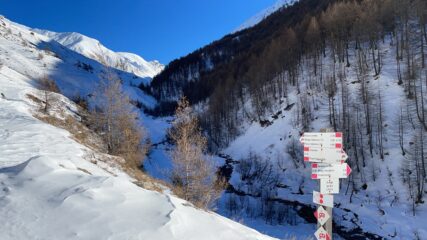 Imbocco del Vallone di Soustra