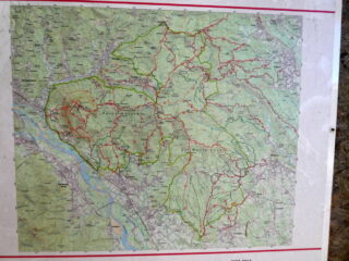 Cartina alla partenza