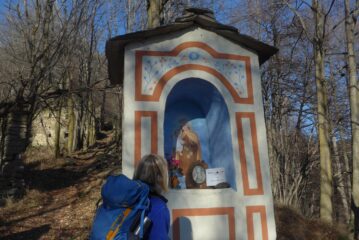 Bel pilone votivo restaurato