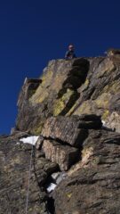 salita alla cima nord dal colletto