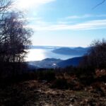 Il Lago Maggiore dalla vetta.