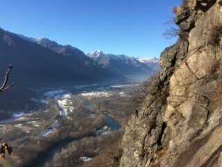 Panorama verso nord da S1