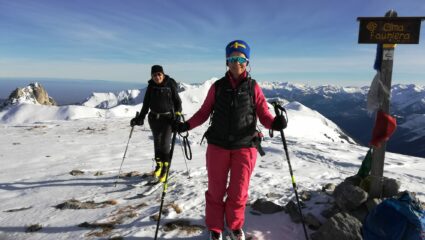 Arrivo in Cima 