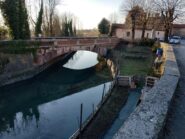 Naviglio d'Ivrea entrando in Vestignè.