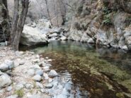 Pozza lungo il torrente Chiussuma, scendendo verso Airale.