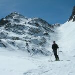 La bellissima discesa verso l'Alpe Stafel