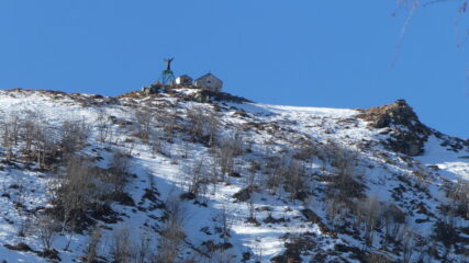 bivacco Blessent salendo all'alpe Arzola