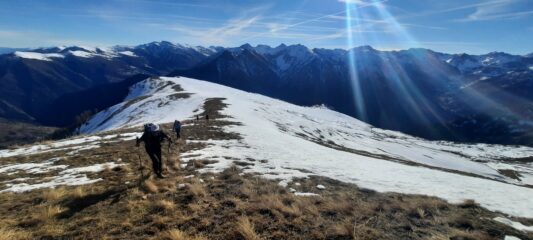 quasi in cima al Chirlè