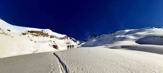 Rognosa a sx colle in centro Rocce del Rouit a dx