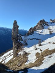 Particolare della cima