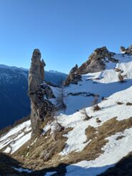 Particolare della cima