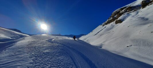 discesa su neve divertente
