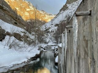 Fine del vallone de la Selle