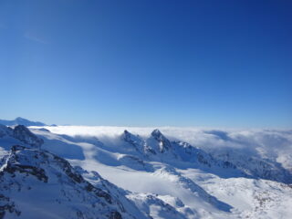 Giochi di nuvole dalla cima