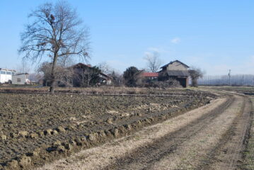 L’arrivo alla Cascina Bosco