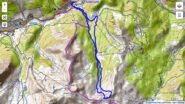 L'itinerario