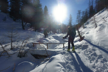 Verso la capanna Gimont
