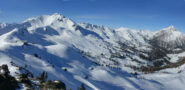 Spettacolo dal Monte Gimont allo Chaberton