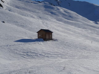 arrivo al bivacco