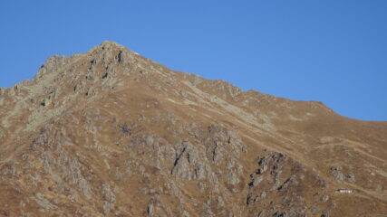 il rifugio in basso a dx e la meta ancora lontana