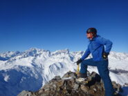 Vetta, con super panorama Valdotain