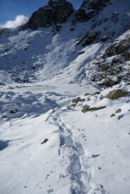 Traccia allontanandosi da Raty Superiore