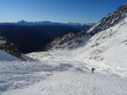 La grande valanga della parte bassa