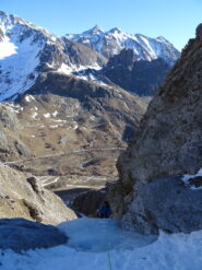 Vik in uscita dal tiro chiave con la Castello che controlla