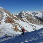 Discesa al colle Roya