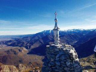la cima del Saben 