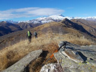 la cima del Monte Scolagarda