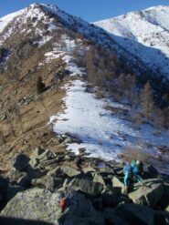 l'ultimo tratto ,di fronte la  Punta Selassa