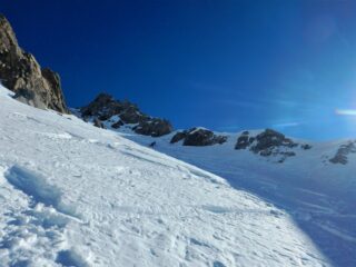 Nel canale SW lato Aiguillettes