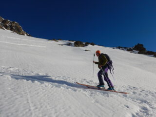 pendio sotto il rifugio
