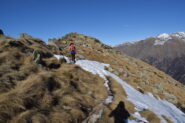 Dall'anticima verso la punta
