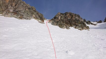 Il tratto più ripido