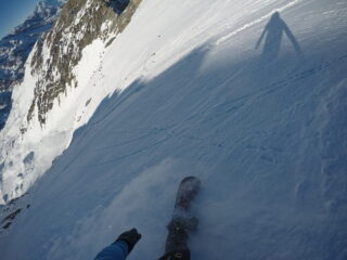 discesa in parete eccezionale