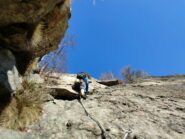 Daniele in fuga sul primo tiro di 27 all'alba