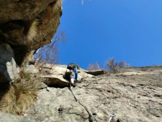 Daniele in fuga sul primo tiro di 27 all'alba